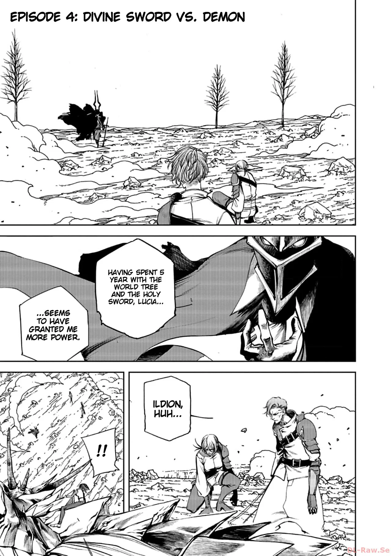Kokuma Musou - Ochita Seikishi to Fukushuu no Kuro Madoushi Chapter 4 – Page 1