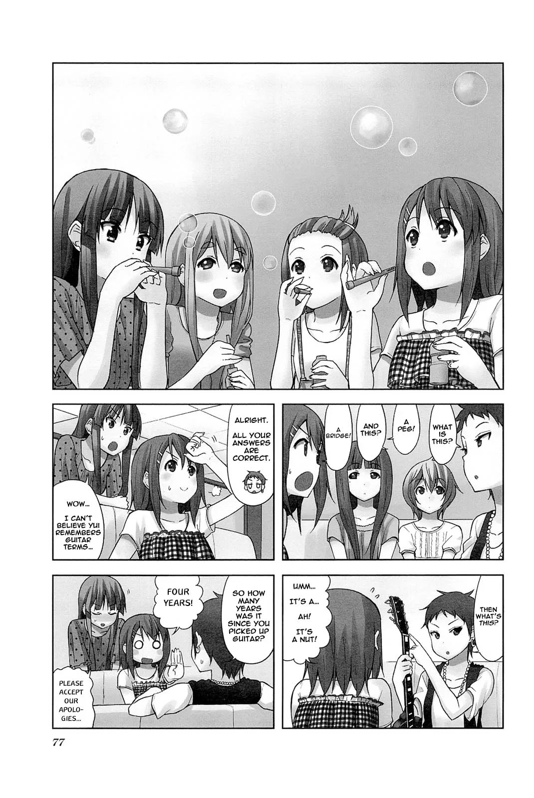 K-ON! College Chapter 10 – Page 1