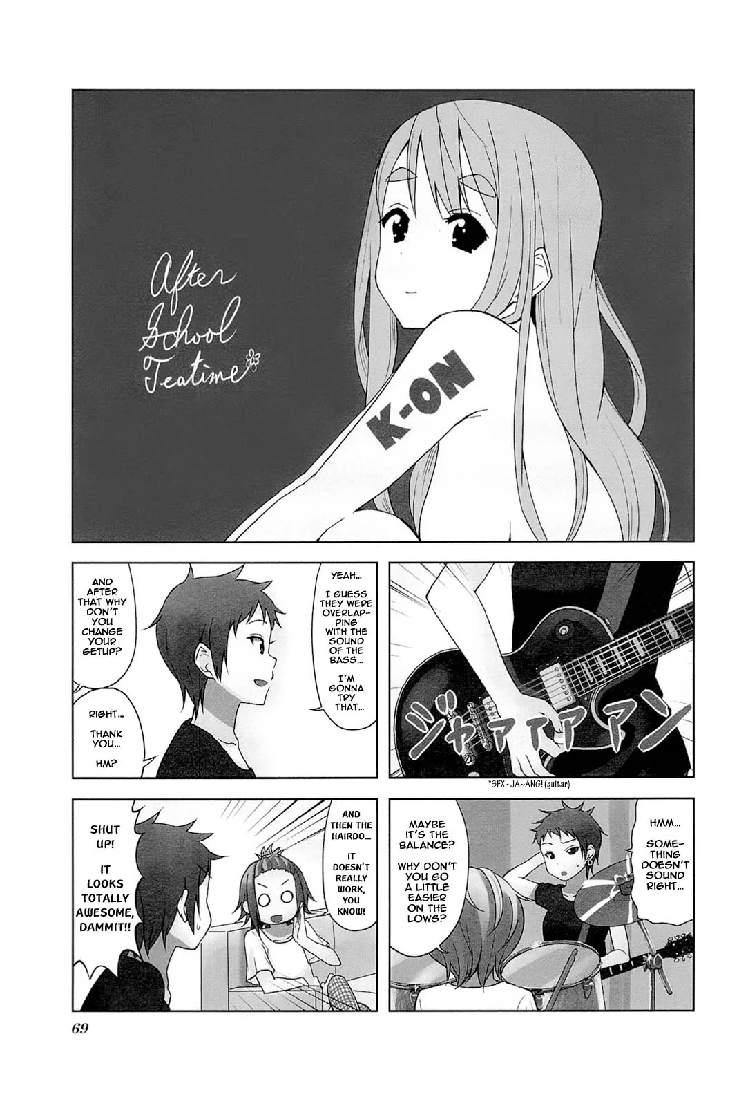 K-ON! College Chapter 9 – Page 1