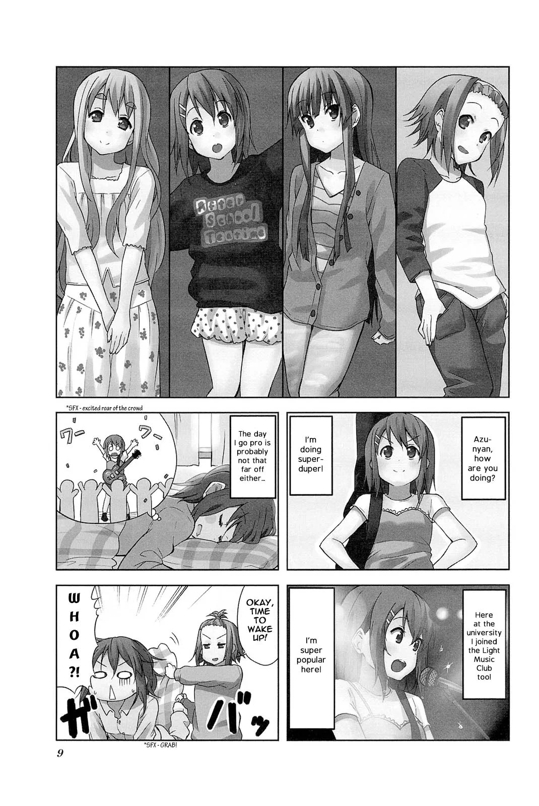K-ON! College Chapter 2 – Page 1
