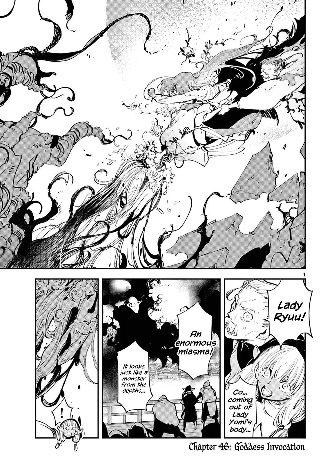 Ninkyou Tensei: Isekai no Yakuza Hime Chapter 46 – Page 1