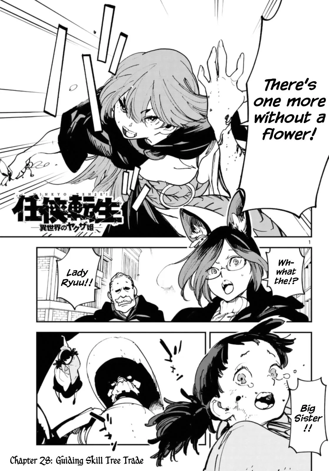 Ninkyou Tensei: Isekai no Yakuza Hime Chapter 28 – Page 1