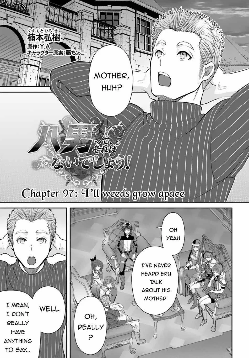 Hachinan Tte, Sore Wa Nai Deshou! Chapter 97 – Page 1