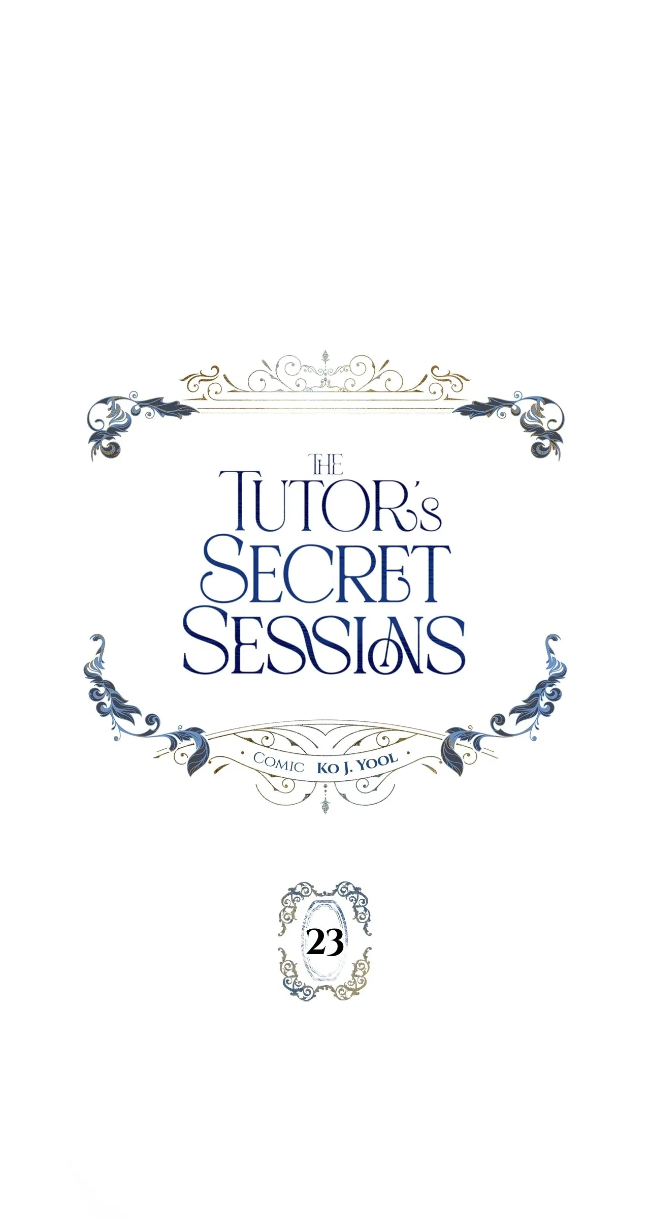 The Tutor’s Secret Sessions Chapter 23 – Page 1
