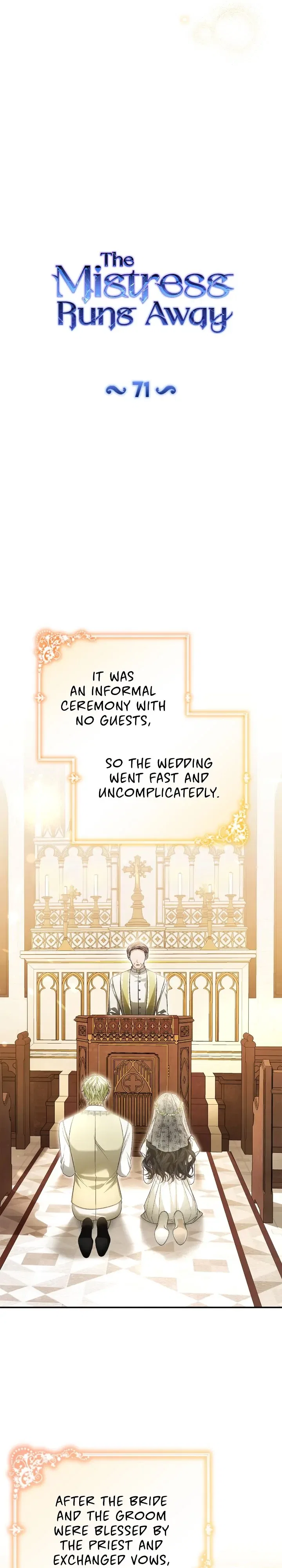 The Mistress Runs Away Chapter 71 – Page 8