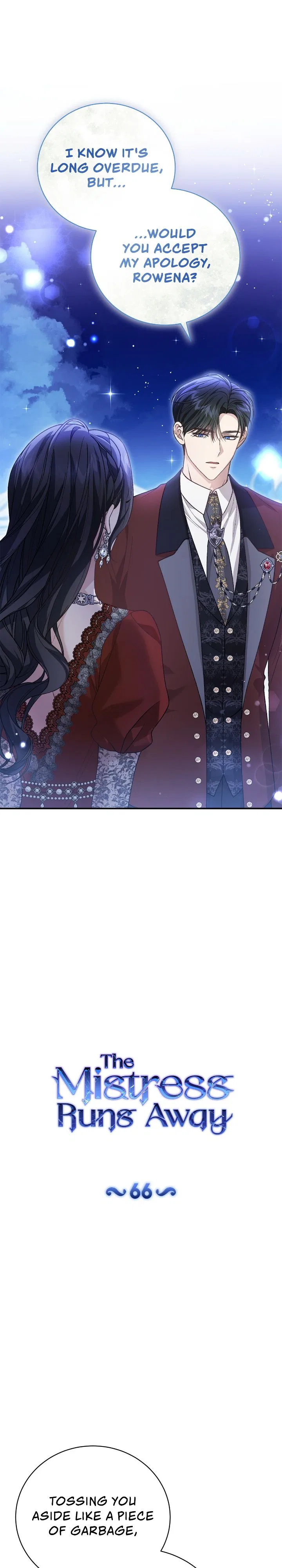 The Mistress Runs Away Chapter 66 – Page 1