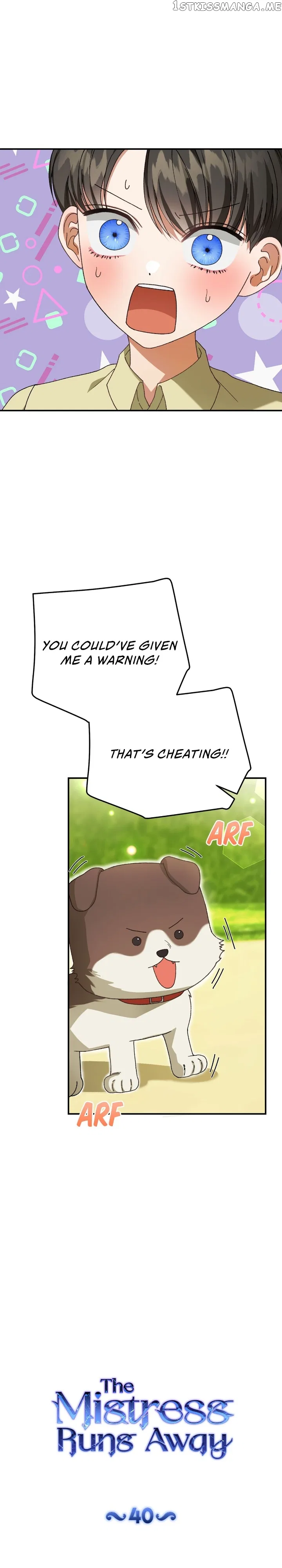 The Mistress Runs Away Chapter 40 – Page 3