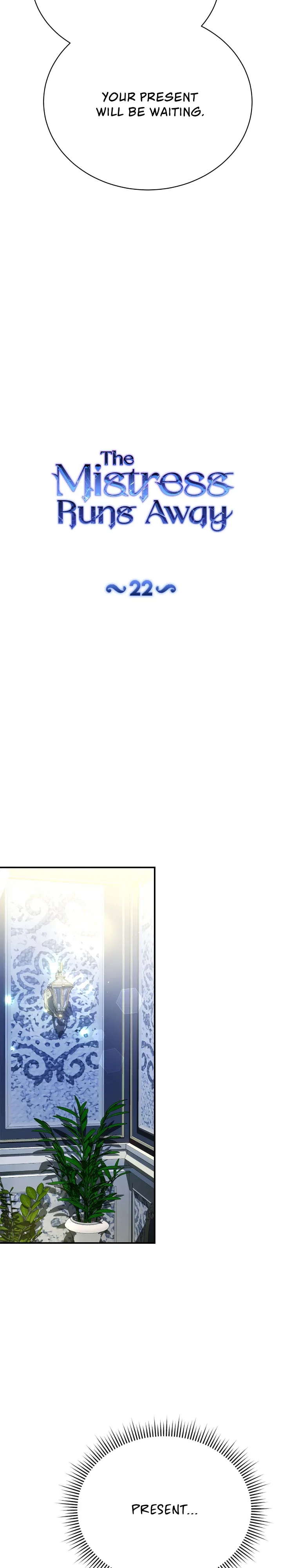 The Mistress Runs Away Chapter 22 – Page 3