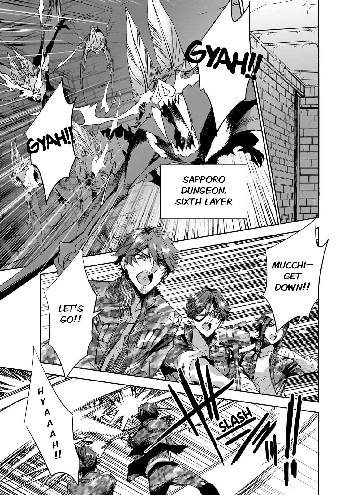 Dungeon Busters: I Am Just Middle-Aged Man, But I Save the World Because of Appeared the Dungeon in My Home Garden. Chapter 24 – Page 1