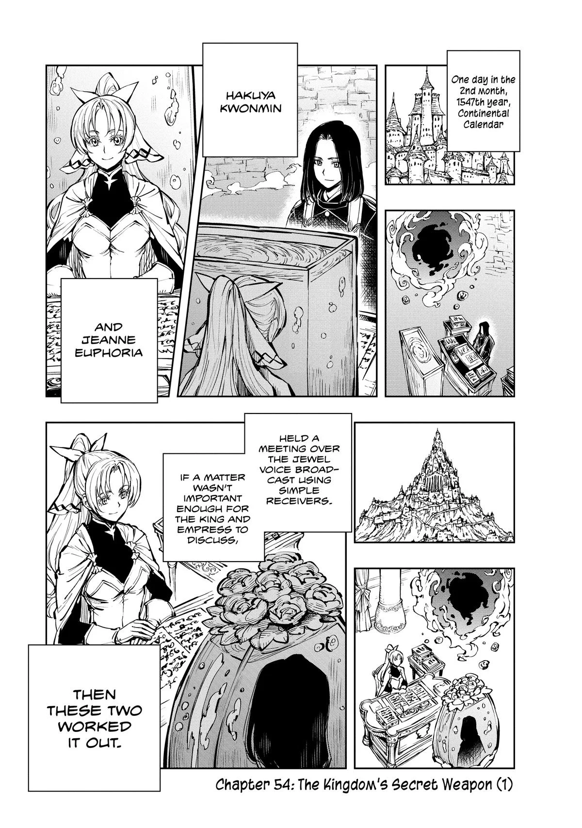 How a Realist Hero Rebuilt the Kingdom Chapter 54 – Page 1
