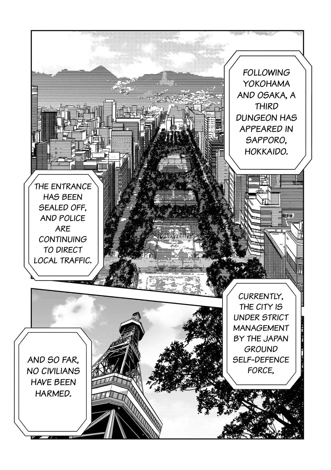 Dungeon Busters: I Am Just Middle-Aged Man, But I Save the World Because of Appeared the Dungeon in My Home Garden. Chapter 13 – Page 1