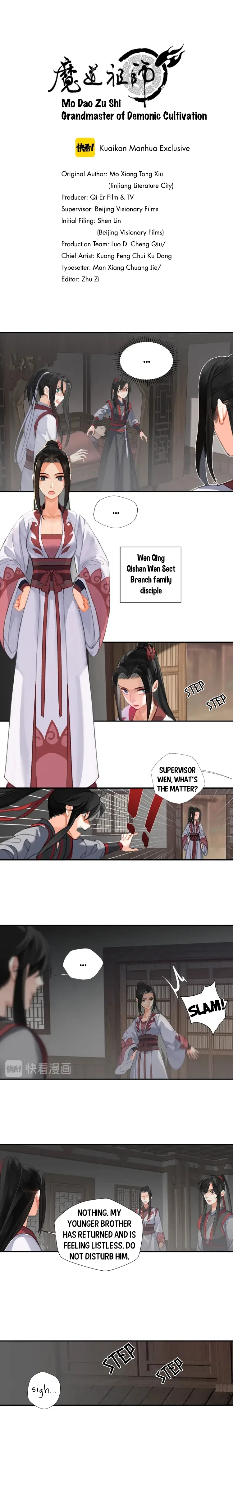 Módào Zǔshī Chapter 167 – Page 1