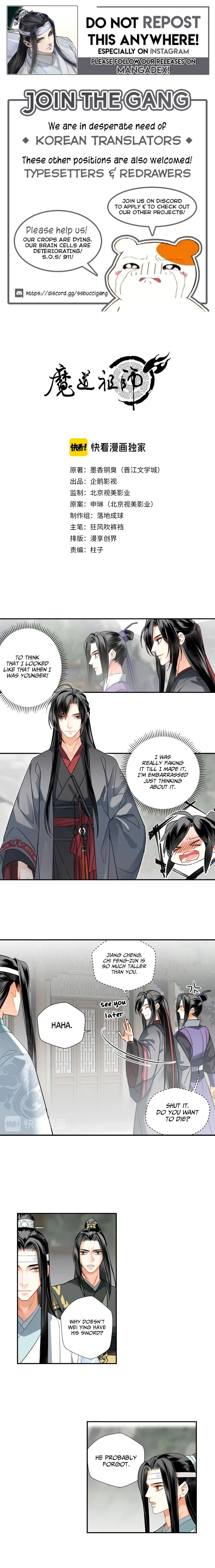 Módào Zǔshī Chapter 140 – Page 1