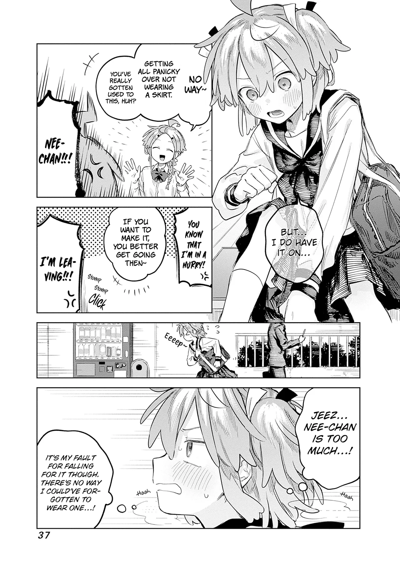 Josou Danshi wa Skirt o Nugitai! Chapter 29 – Page 3