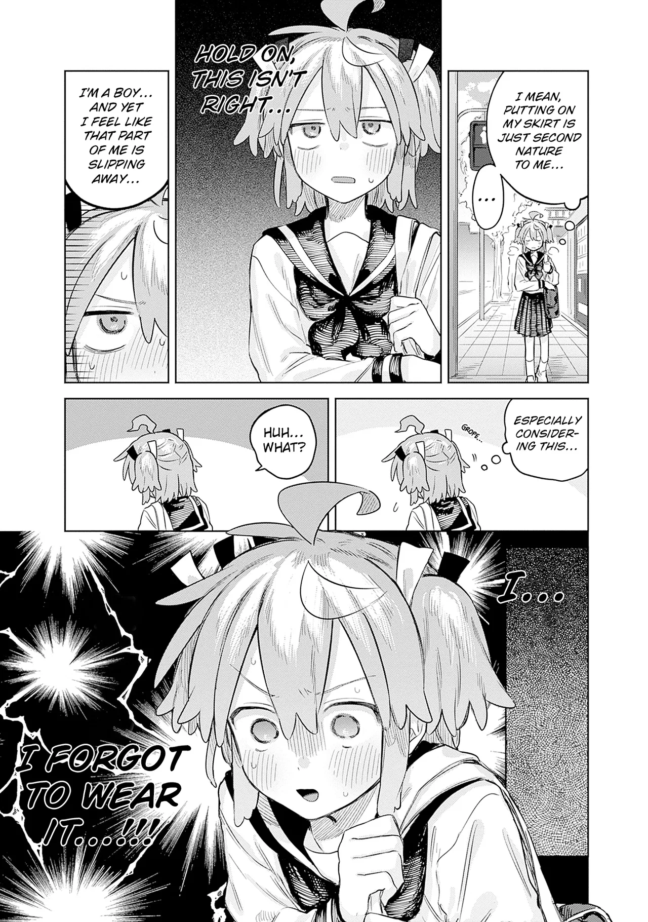 Josou Danshi wa Skirt o Nugitai! Chapter 29 – Page 4