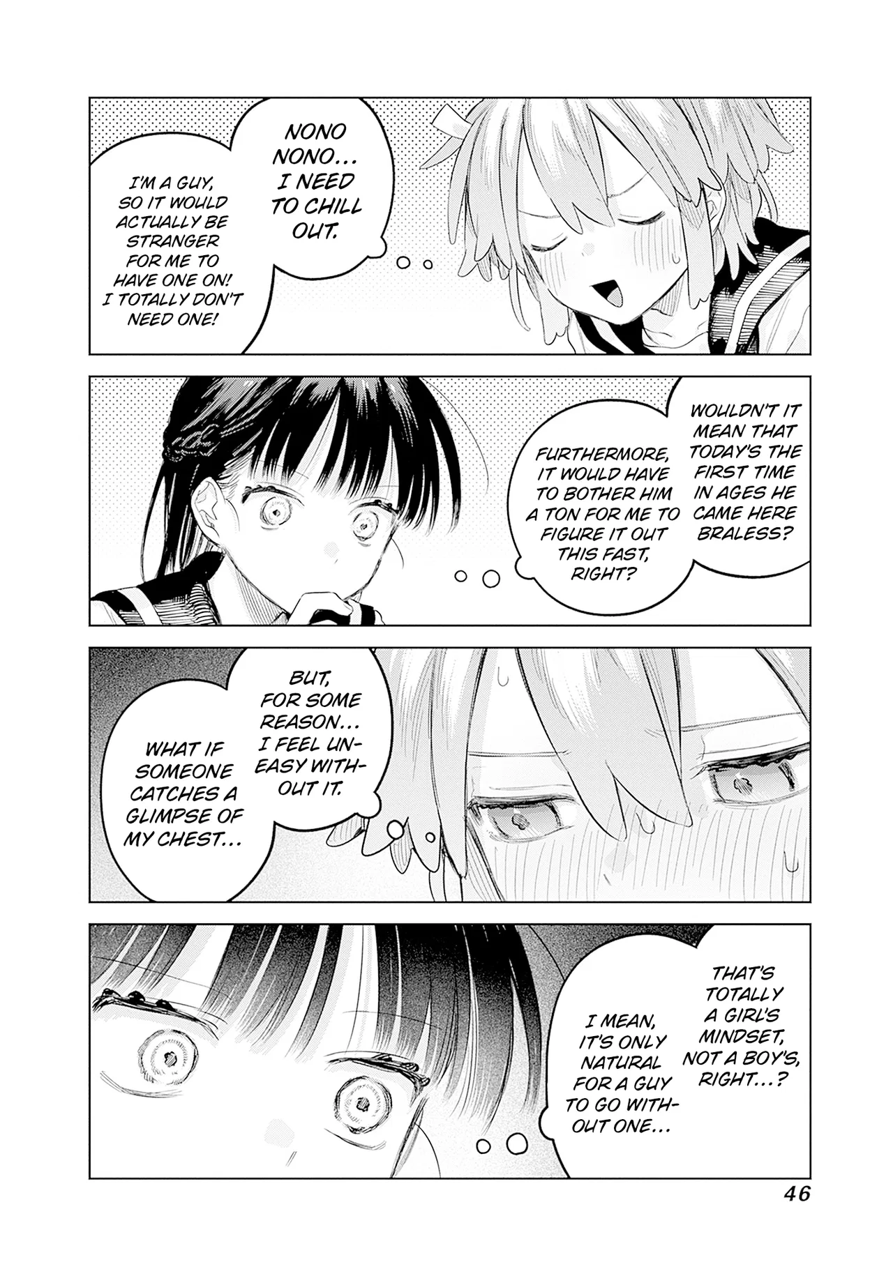 Josou Danshi wa Skirt o Nugitai! Chapter 29 – Page 12
