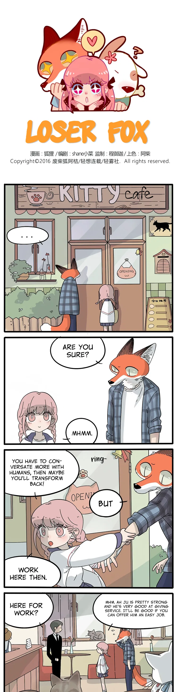 Loser Fox Chapter 13 – Page 1