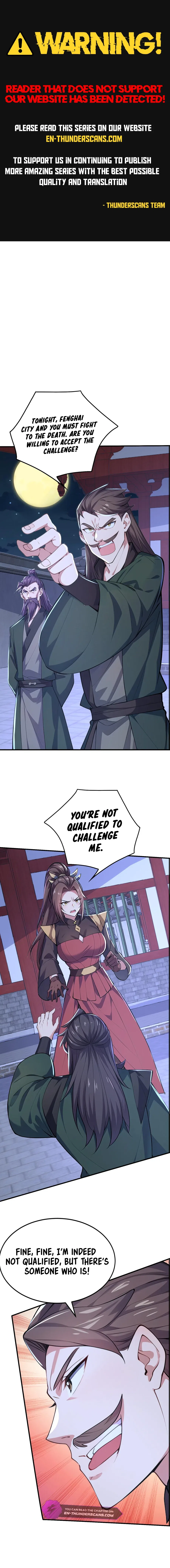 I Get Stronger Just by Lying down while My Apprentice Cultivates Chapter 42 – Page 1