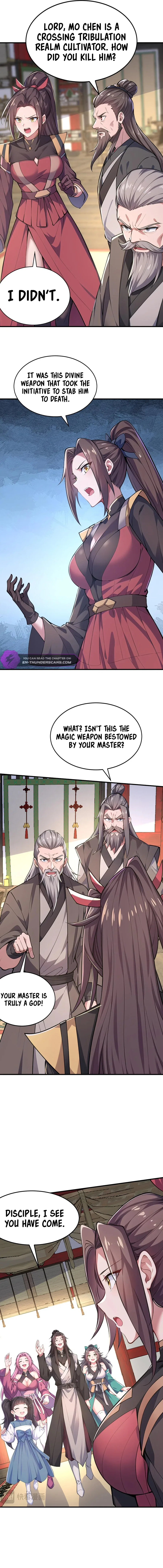 I Get Stronger Just by Lying down while My Apprentice Cultivates Chapter 41 – Page 5