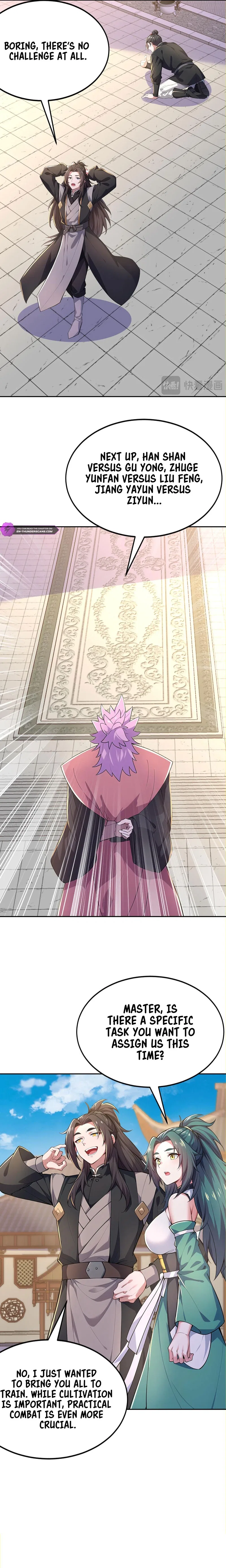 I Get Stronger Just by Lying down while My Apprentice Cultivates Chapter 22 – Page 6