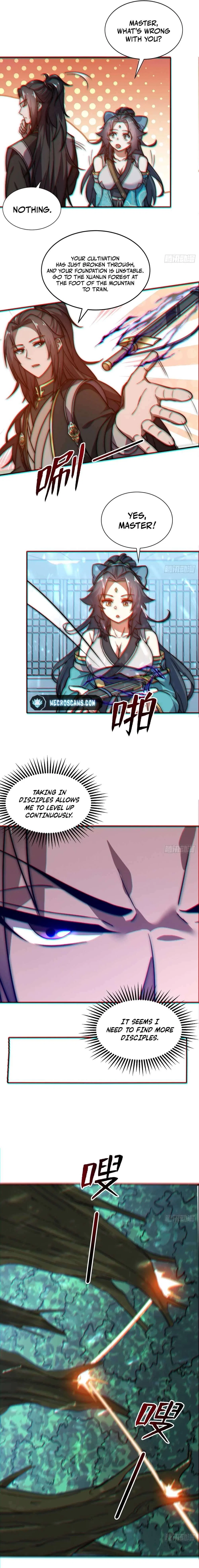 I Get Stronger Just by Lying down while My Apprentice Cultivates Chapter 3 – Page 4