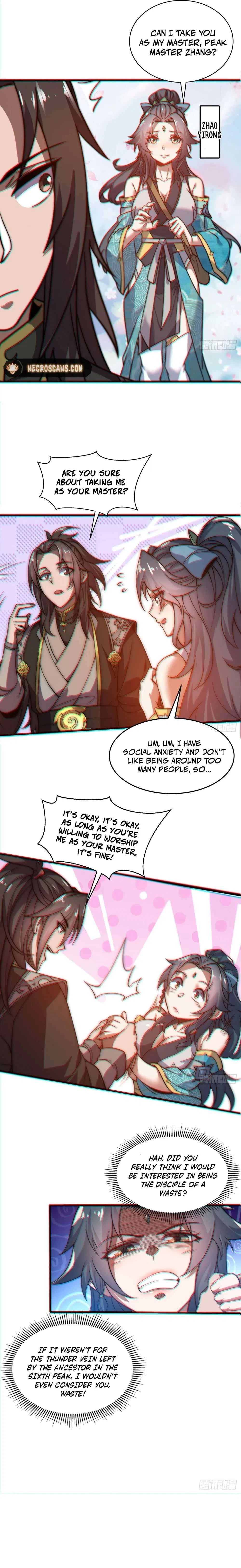 I Get Stronger Just by Lying down while My Apprentice Cultivates Chapter 1 – Page 9