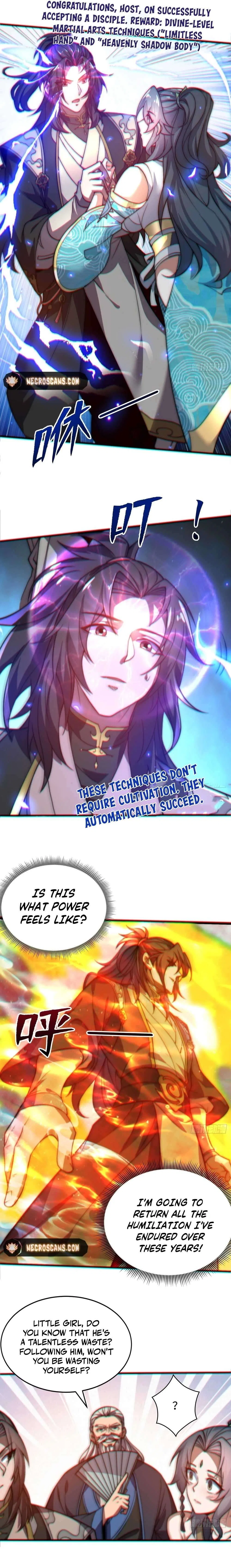 I Get Stronger Just by Lying down while My Apprentice Cultivates Chapter 1 – Page 10