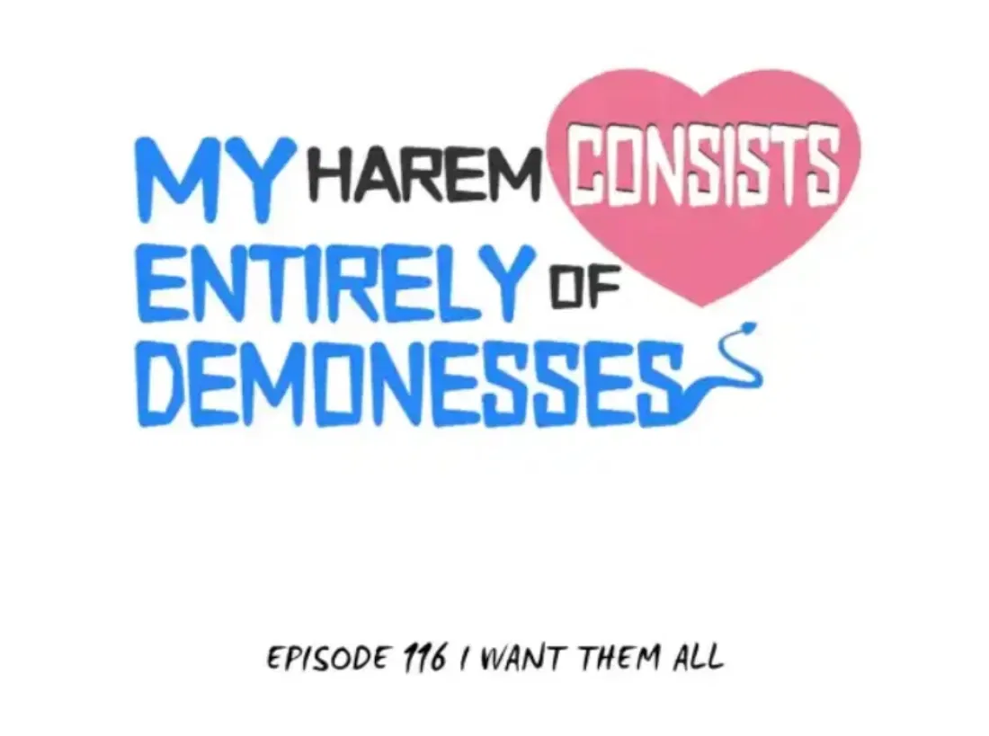 My Harem Is Entirely Female Demon Villains Chapter 116 – Page 1