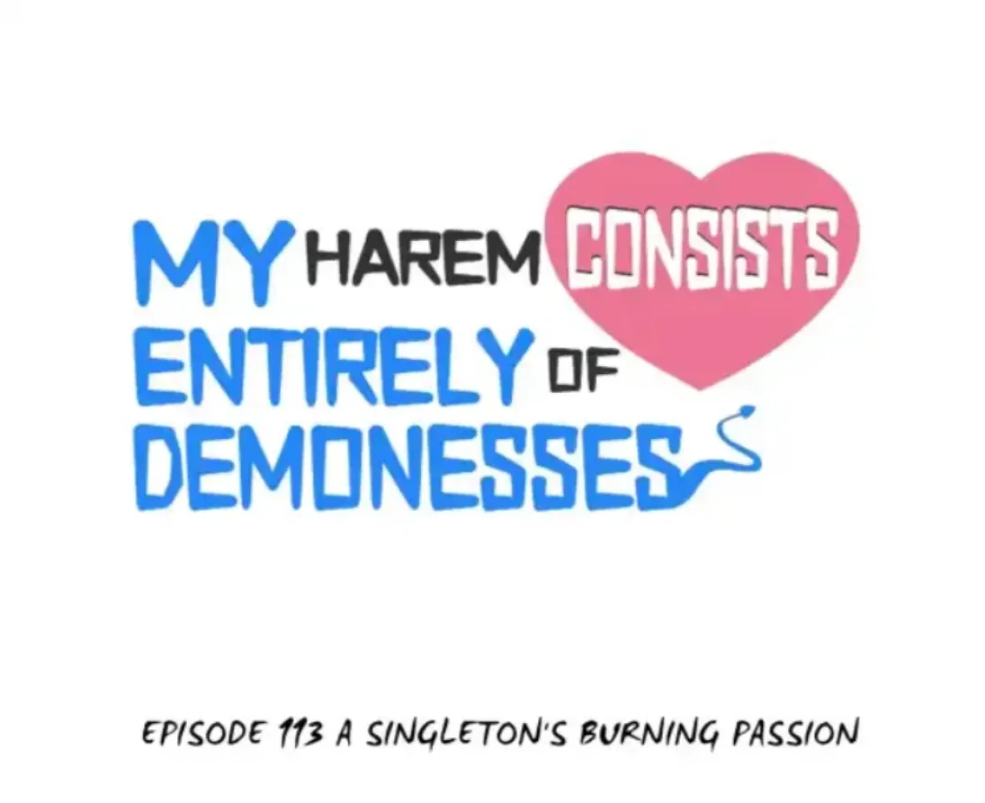 My Harem Is Entirely Female Demon Villains Chapter 113 – Page 1