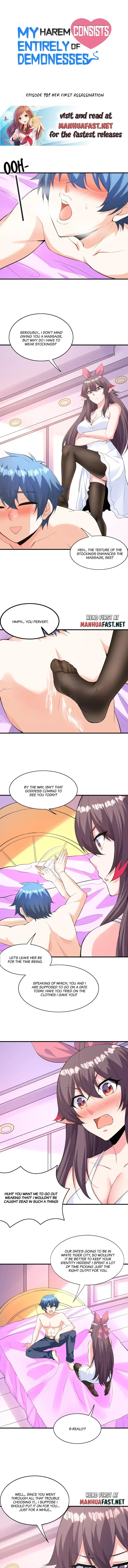 My Harem Is Entirely Female Demon Villains Chapter 101 – Page 1