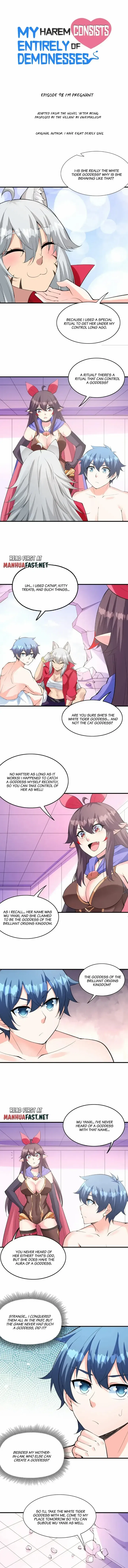 My Harem Is Entirely Female Demon Villains Chapter 98 – Page 2