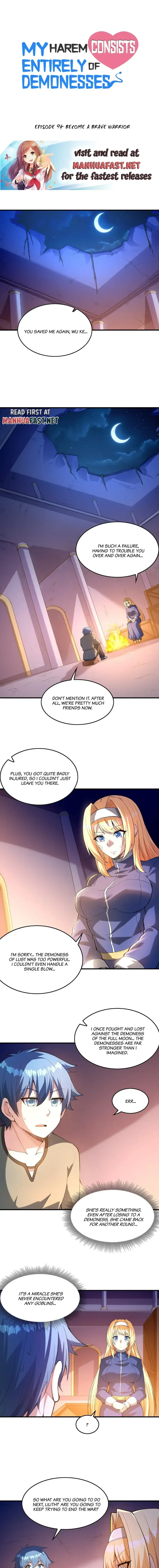 My Harem Is Entirely Female Demon Villains Chapter 94 – Page 1