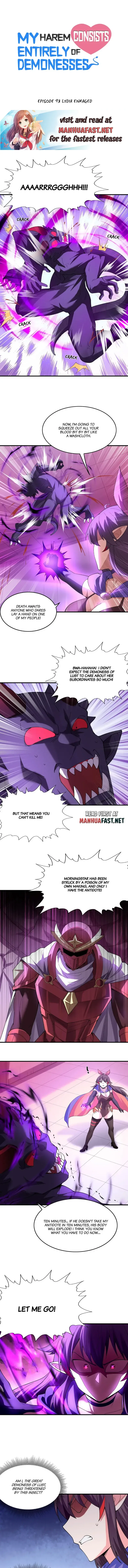 My Harem Is Entirely Female Demon Villains Chapter 93 – Page 1