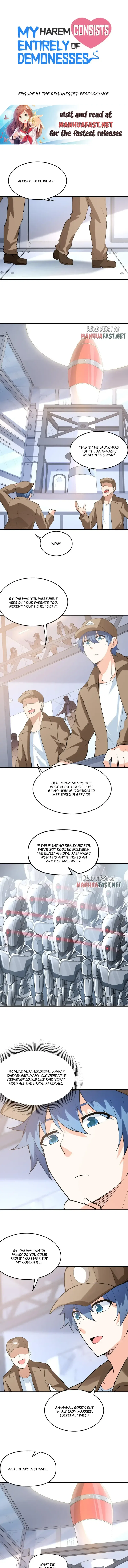 My Harem Is Entirely Female Demon Villains Chapter 91 – Page 1