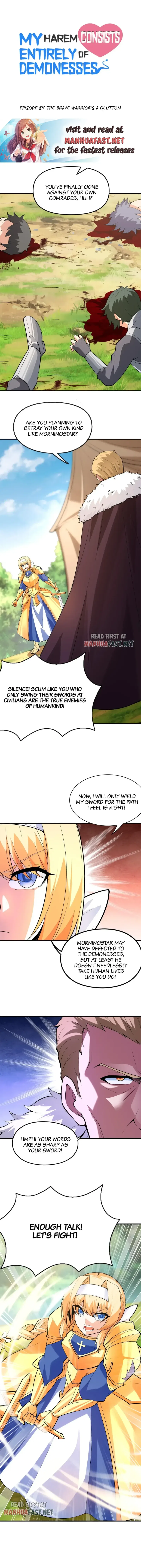 My Harem Is Entirely Female Demon Villains Chapter 89 – Page 1