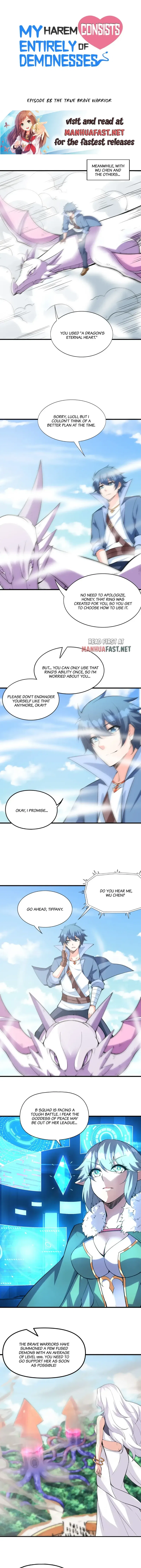 My Harem Is Entirely Female Demon Villains Chapter 88 – Page 1