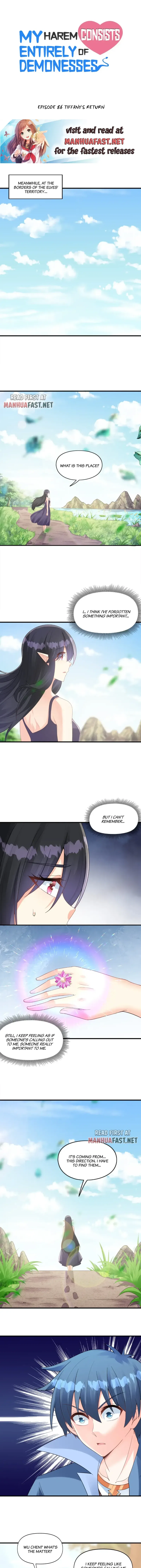 My Harem Is Entirely Female Demon Villains Chapter 86 – Page 1