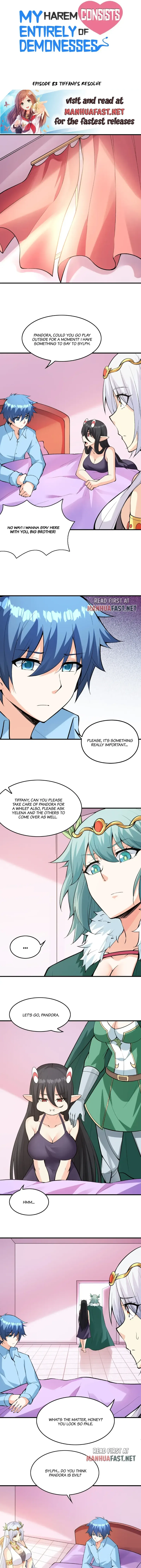 My Harem Is Entirely Female Demon Villains Chapter 83 – Page 1