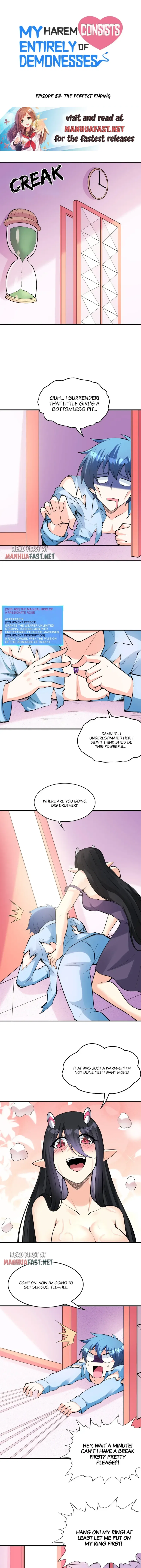 My Harem Is Entirely Female Demon Villains Chapter 82 – Page 1