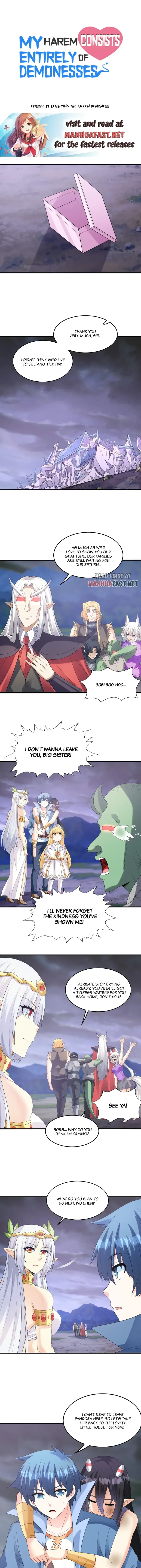 My Harem Is Entirely Female Demon Villains Chapter 81 – Page 1