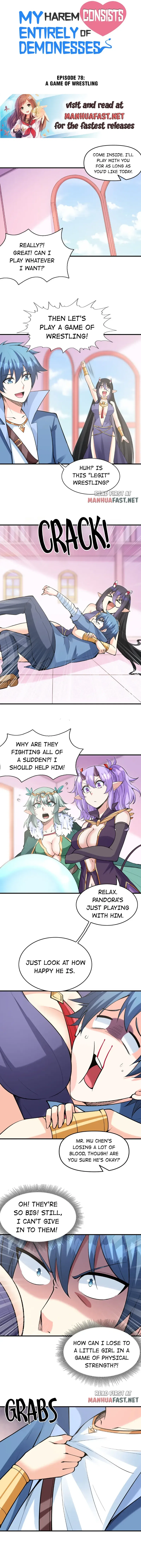 My Harem Is Entirely Female Demon Villains Chapter 78 – Page 1