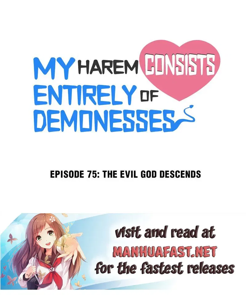 My Harem Is Entirely Female Demon Villains Chapter 75 – Page 1