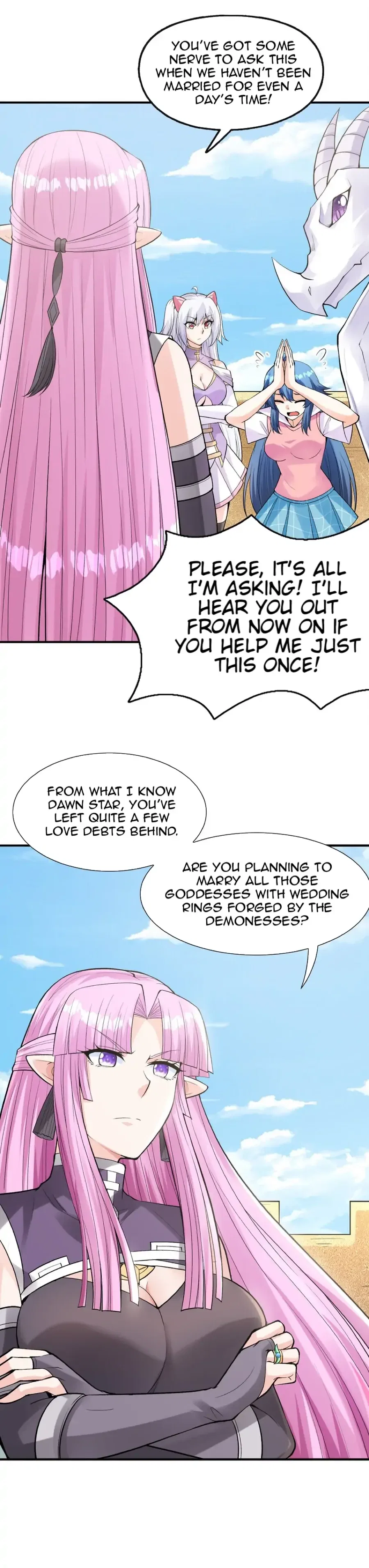 My Harem Is Entirely Female Demon Villains Chapter 61 – Page 7