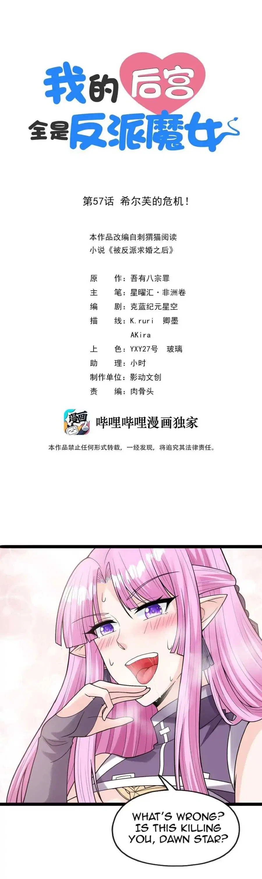 My Harem Is Entirely Female Demon Villains Chapter 57 – Page 1