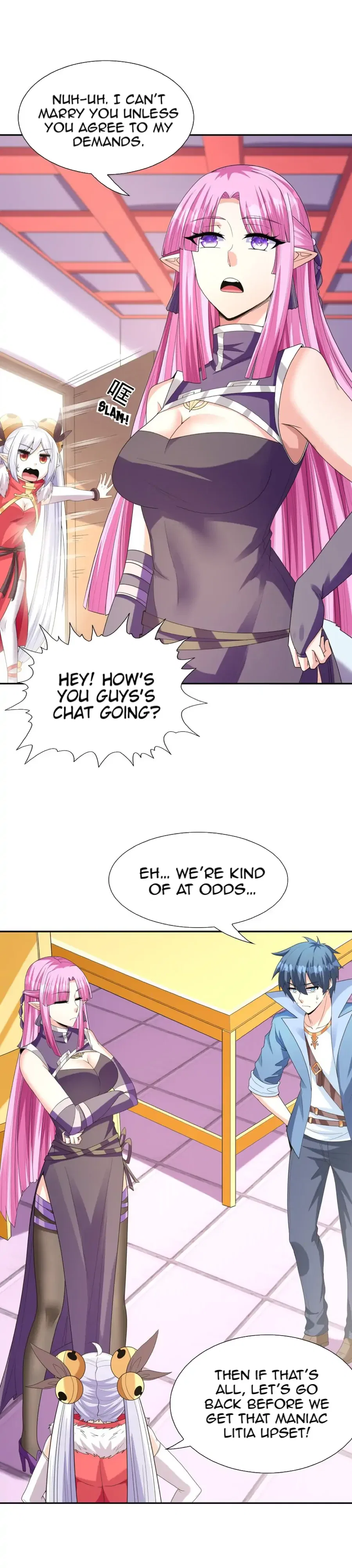 My Harem Is Entirely Female Demon Villains Chapter 53 – Page 9