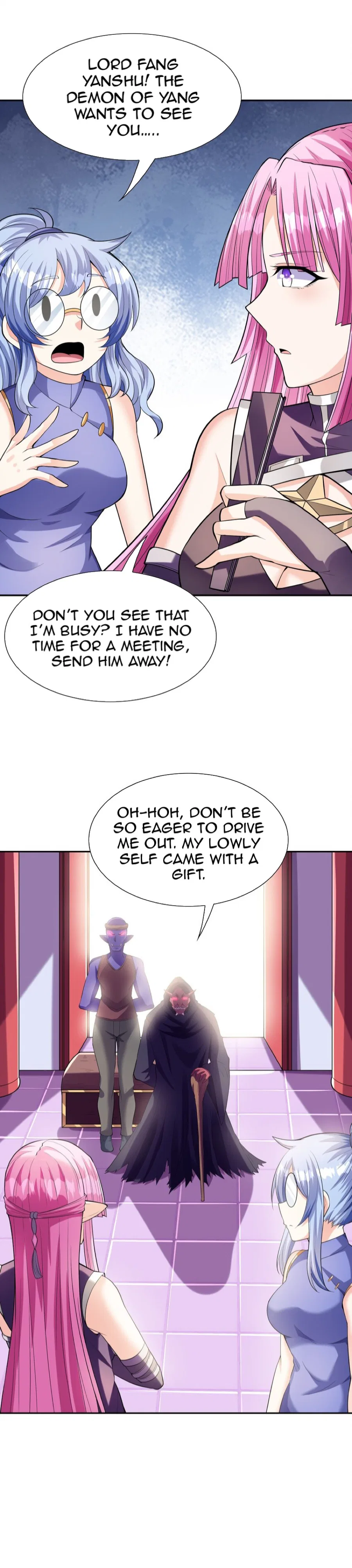 My Harem Is Entirely Female Demon Villains Chapter 50 – Page 3