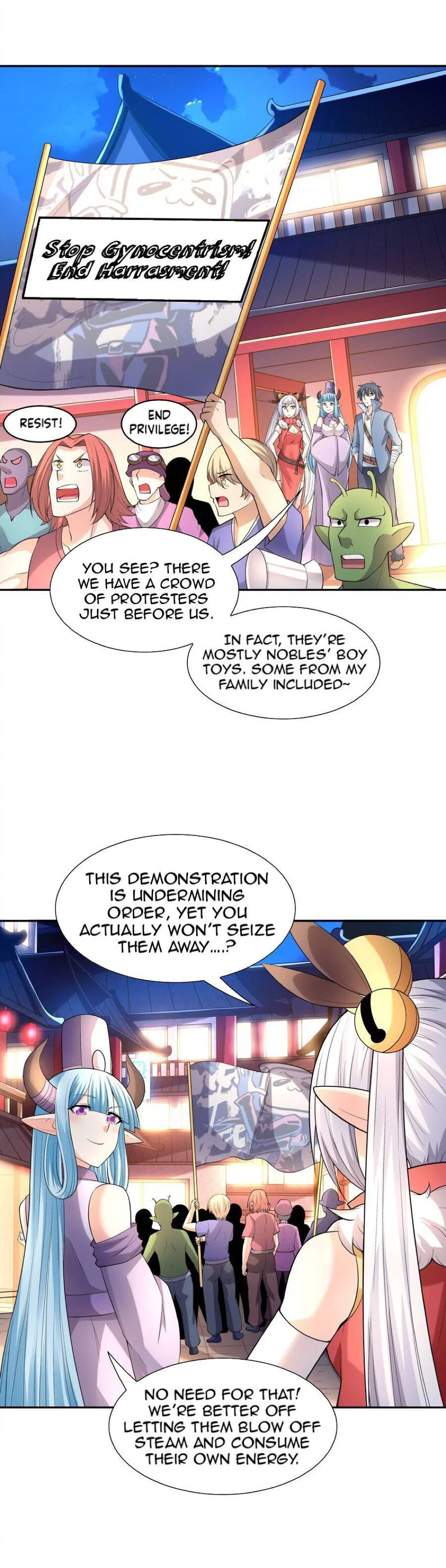 My Harem Is Entirely Female Demon Villains Chapter 48 – Page 6