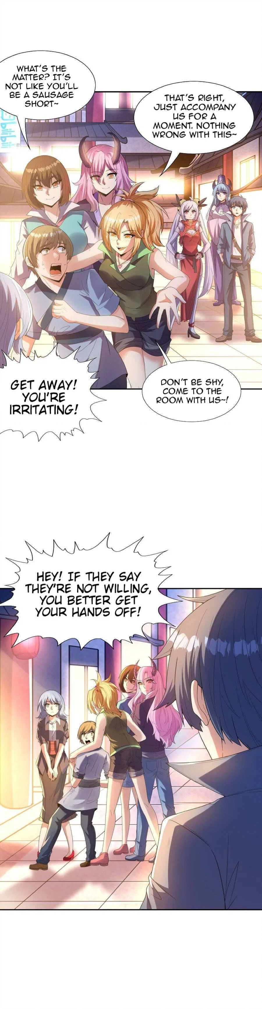 My Harem Is Entirely Female Demon Villains Chapter 48 – Page 9