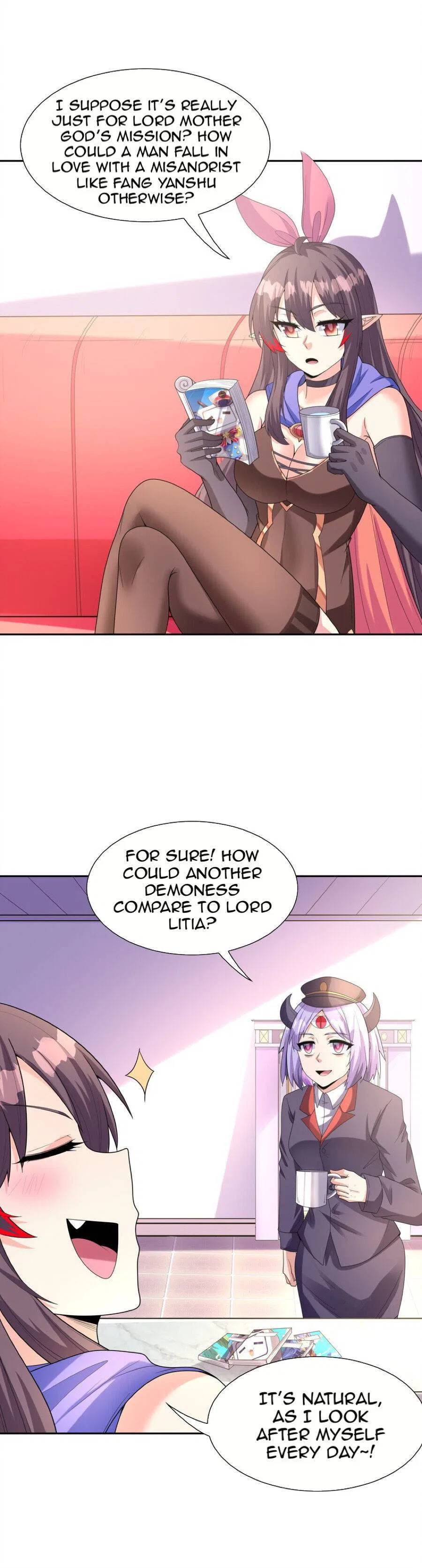 My Harem Is Entirely Female Demon Villains Chapter 47 – Page 27