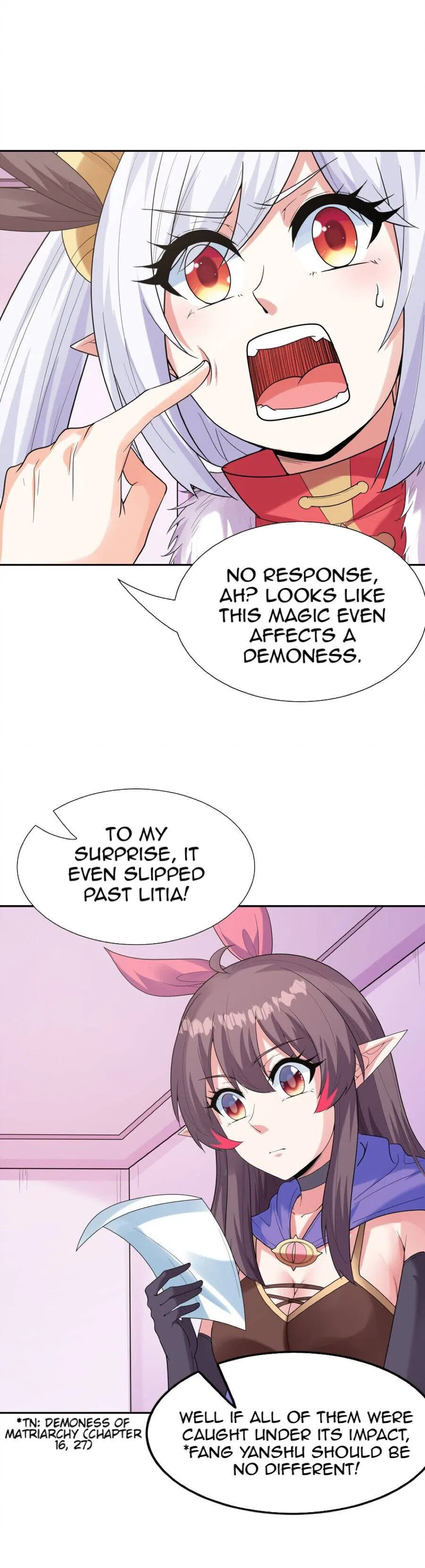 My Harem Is Entirely Female Demon Villains Chapter 44 – Page 14